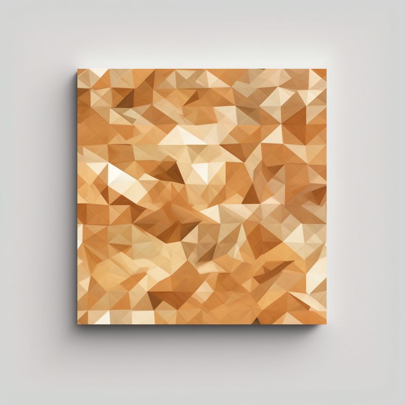 GENERICO - Pinturas Decorativas Con Efecto Visual De 90x90 Cm