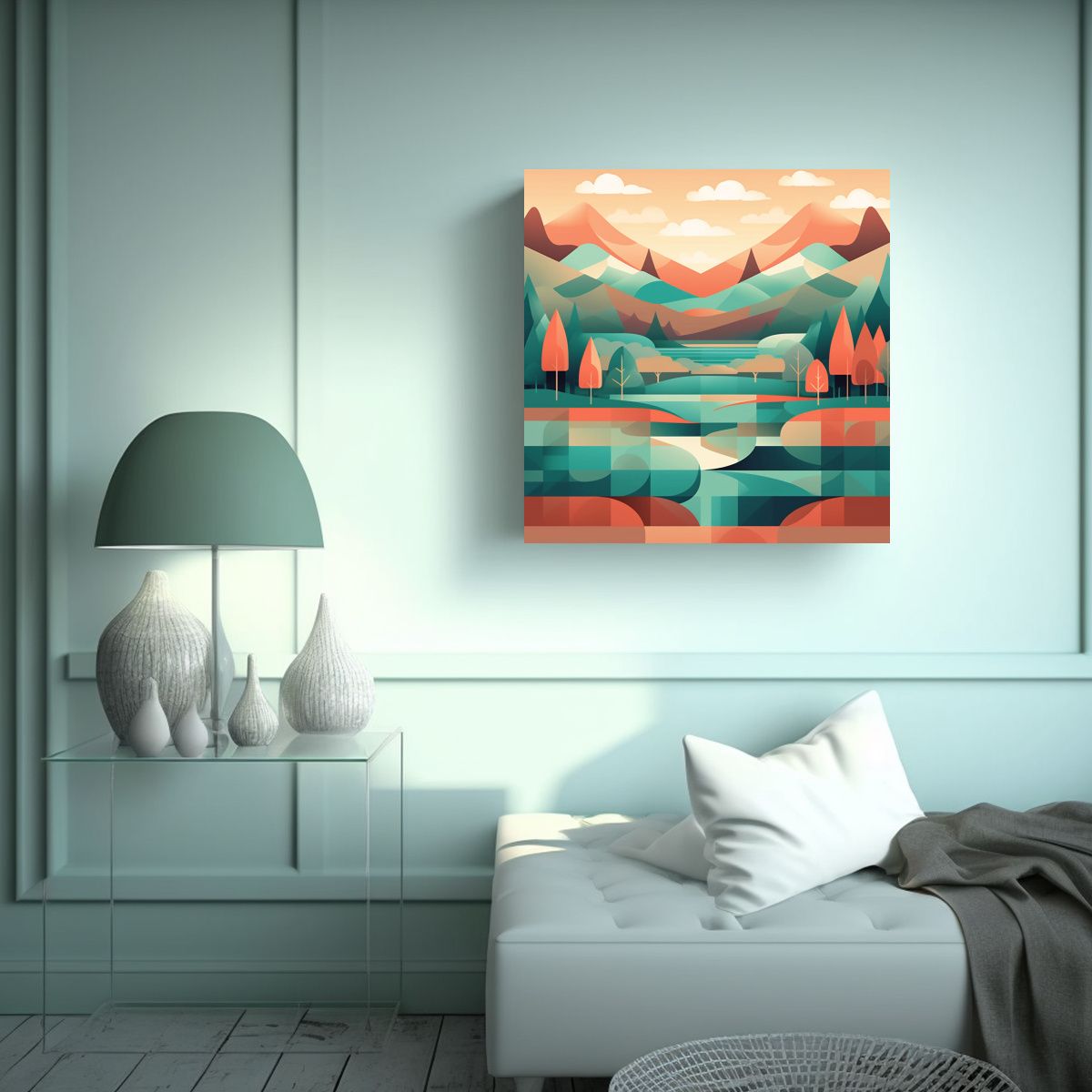 GENERICO - Cuadro Fotografía Resistente Estilo James Gi 70x70 Cm