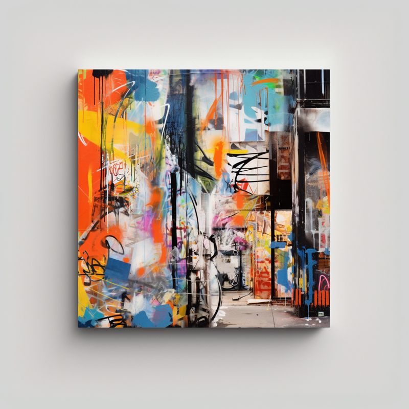 GENERICO - Pintura Fotografía Y Decoración Refinada 50x50 Cm