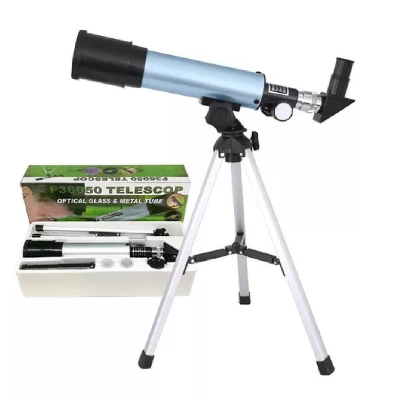 ANGELES DEL HOGAR - Telescopio Astronómico Pro Filtro Solar F36050 Color Gris