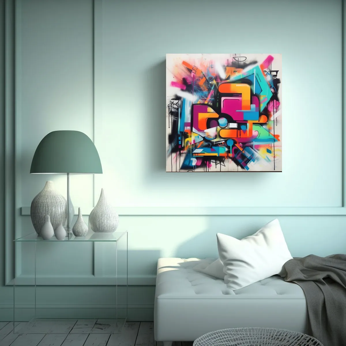GENERICO - Pinturas Decorativas De Alta Resolución Con 80x80 Cm