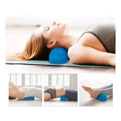 GENERICO - Cojin Gel Elastico Cuello Cervical Dolor Lumbar Ortopedico
