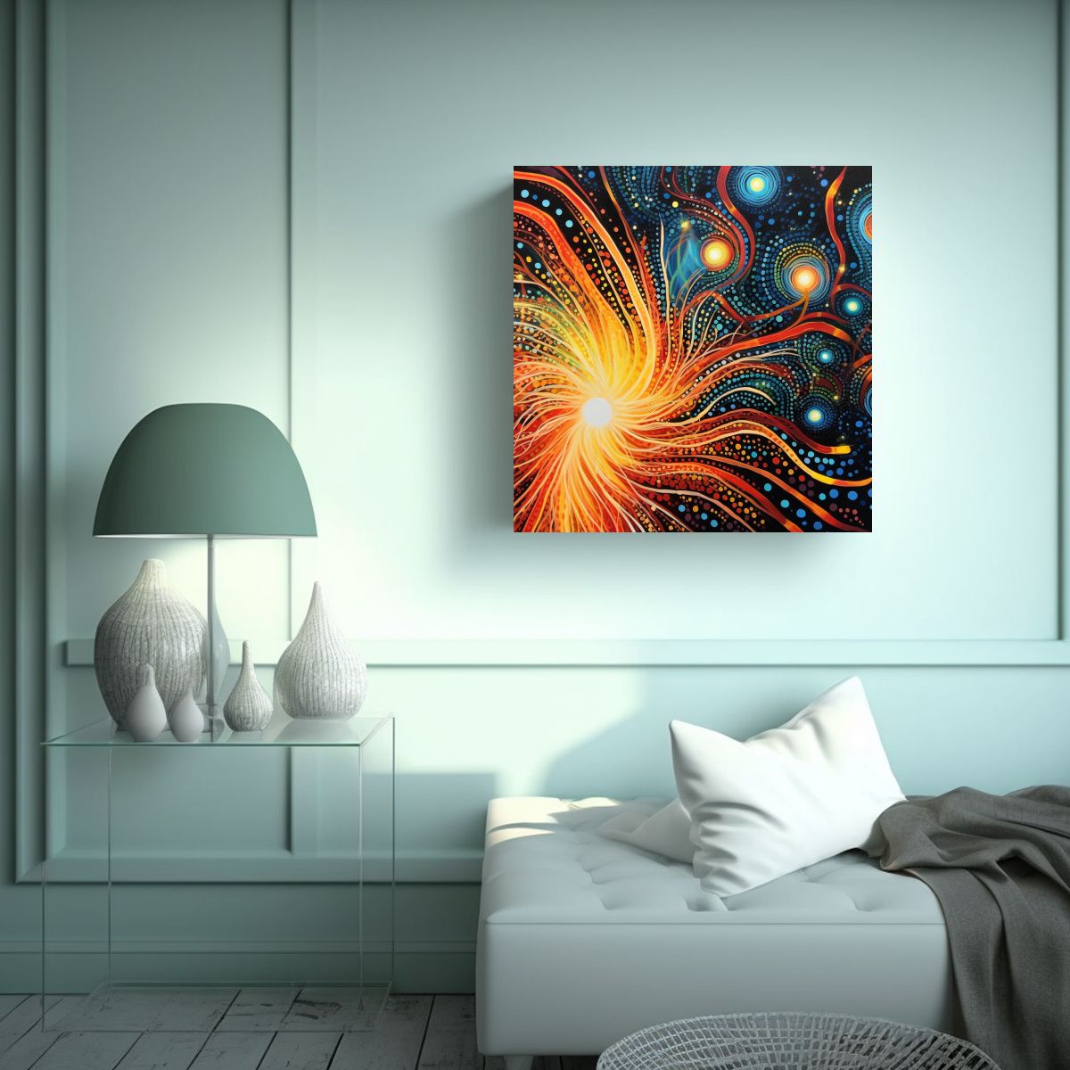 GENERICO - Pinturas Decorativas De Inspiración Para Oficina 50x50 Cm