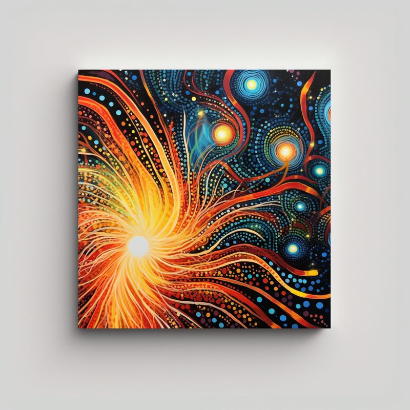 GENERICO - Pinturas Decorativas De Inspiración Para Oficina 60x60 Cm