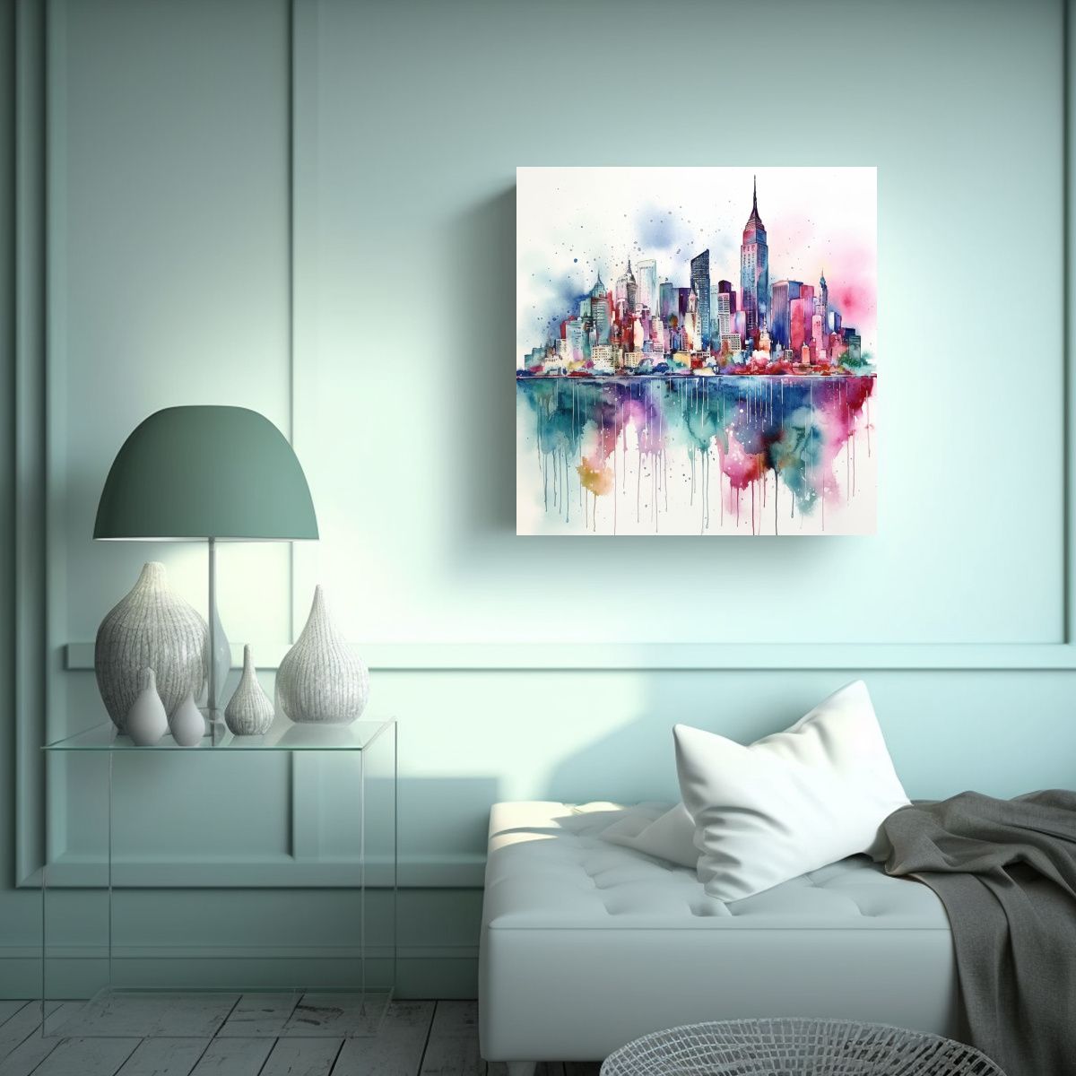 GENERICO - Tela En Bastidor Imagen Para Cuarto Tun Anh New 70x70 Cm