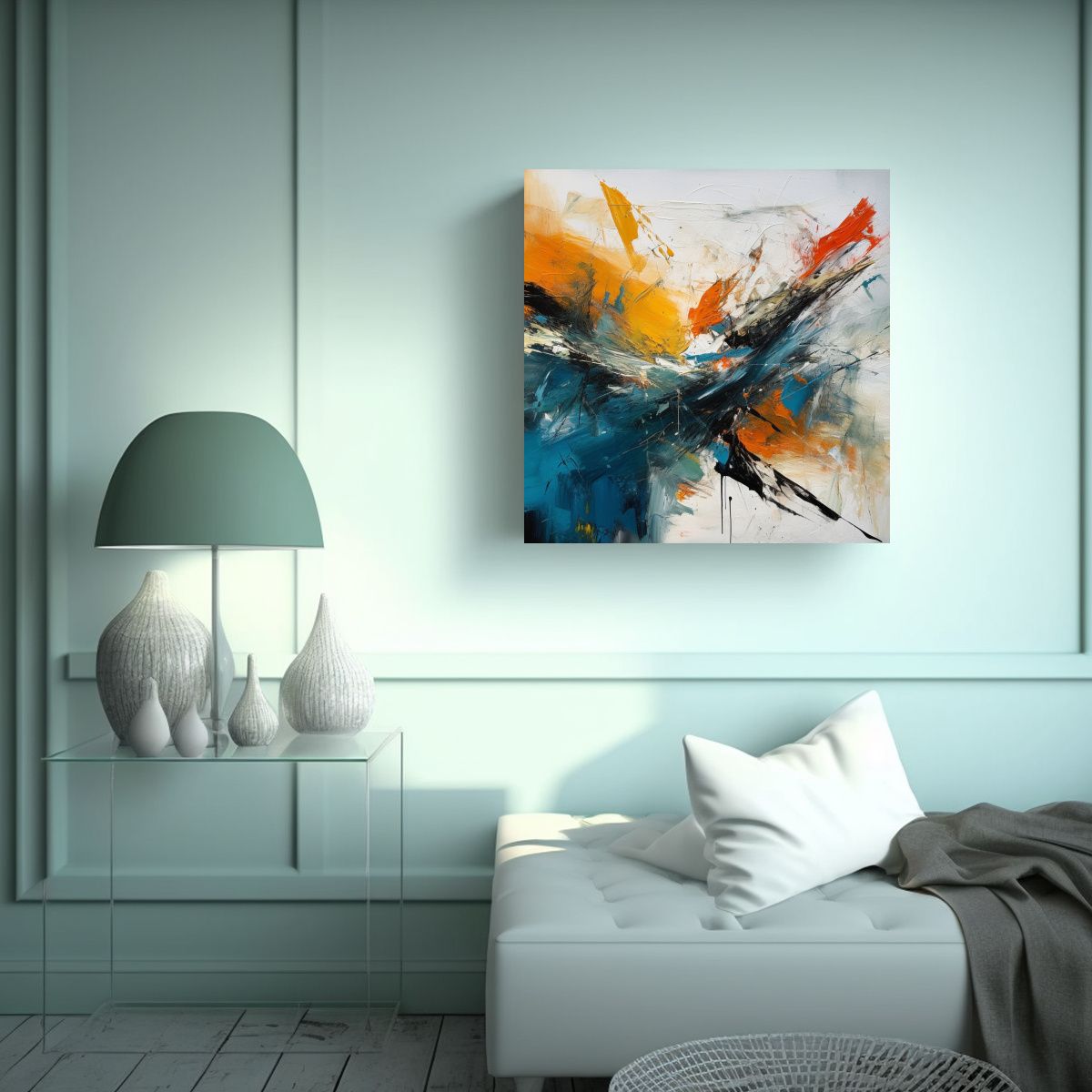 GENERICO - Cuadros Decorativos De Composición Espectacular 50x50 Cm