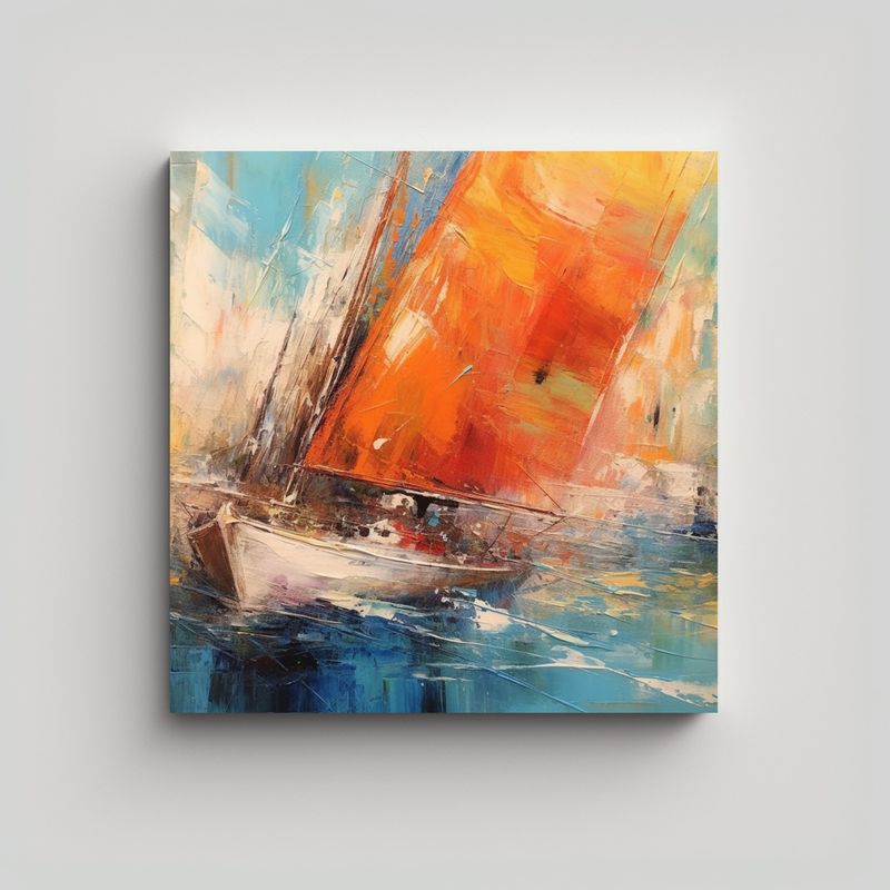 GENERICO - Pinturas Decorativas De La Formación Modern 70x70 Cm