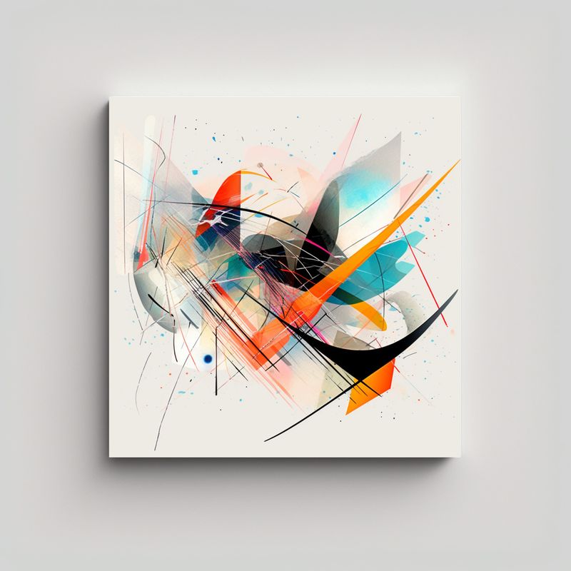 GENERICO - Pinturas Decorativas Modernas Minimalistas En 70x70 Cm