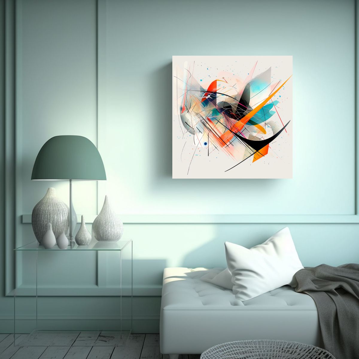 GENERICO - Pinturas Decorativas Modernas Minimalistas En 50x50 Cm