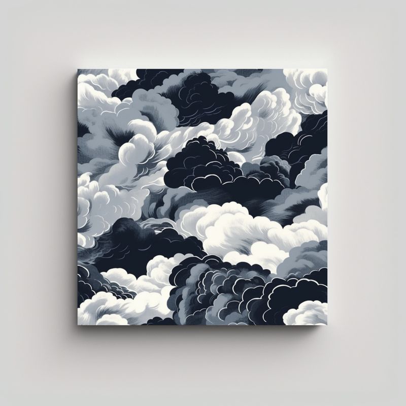 GENERICO - Pinturas Decorativas De Composición Dinámica 70x70 Cm