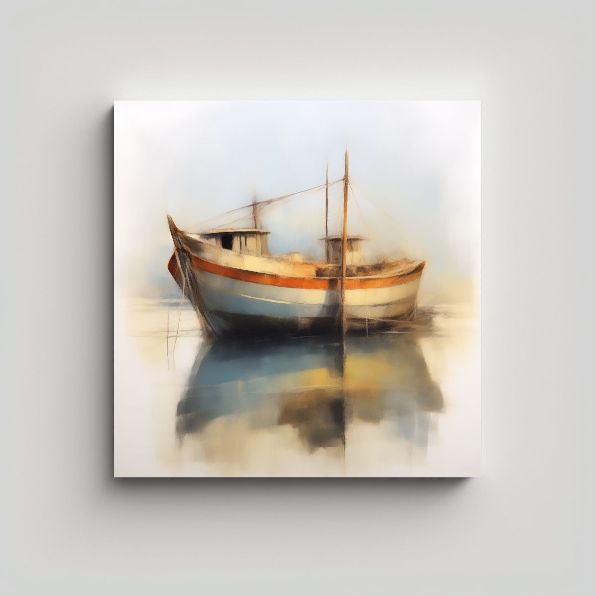 GENERICO - Cuadro Vanguardia Estética Con Pintura Fina De 90x90 Cm