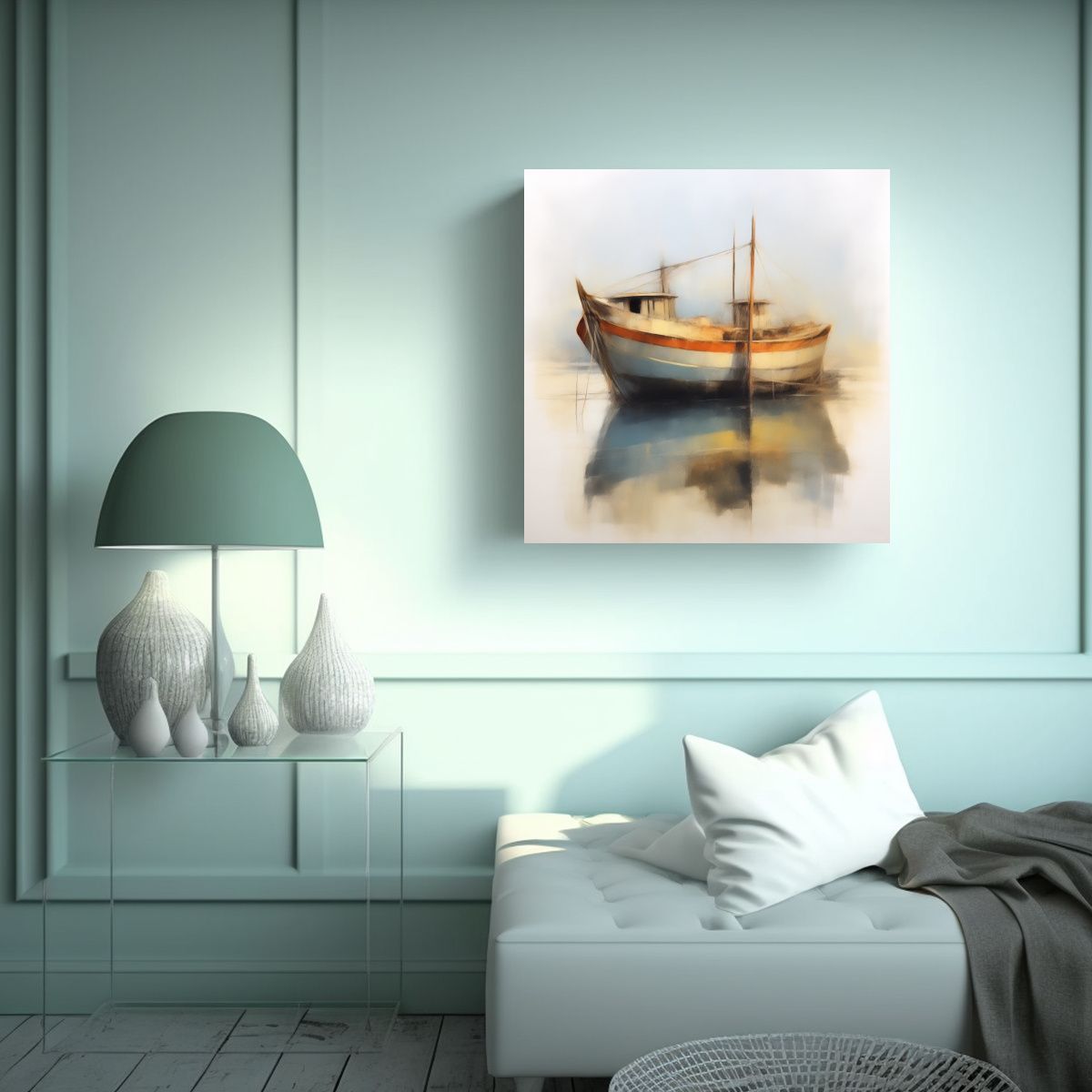 GENERICO - Cuadro Vanguardia Estética Con Pintura Fina De 90x90 Cm