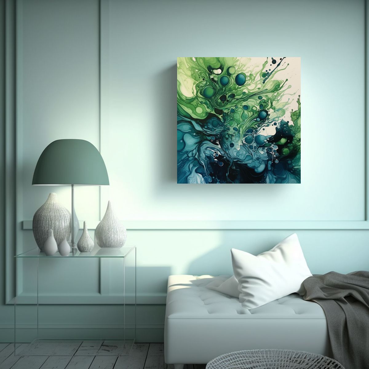 GENERICO - Pinturas Decorativas En Bastidor De Temática 50x50 Cm