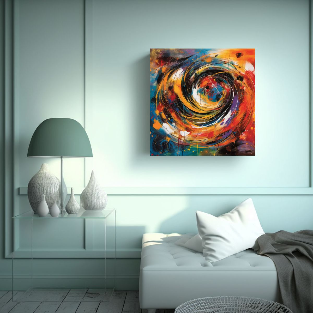 GENERICO - Cuadro Paradox: Sumérgete En Un Mundo Donde La 80x80 Cm