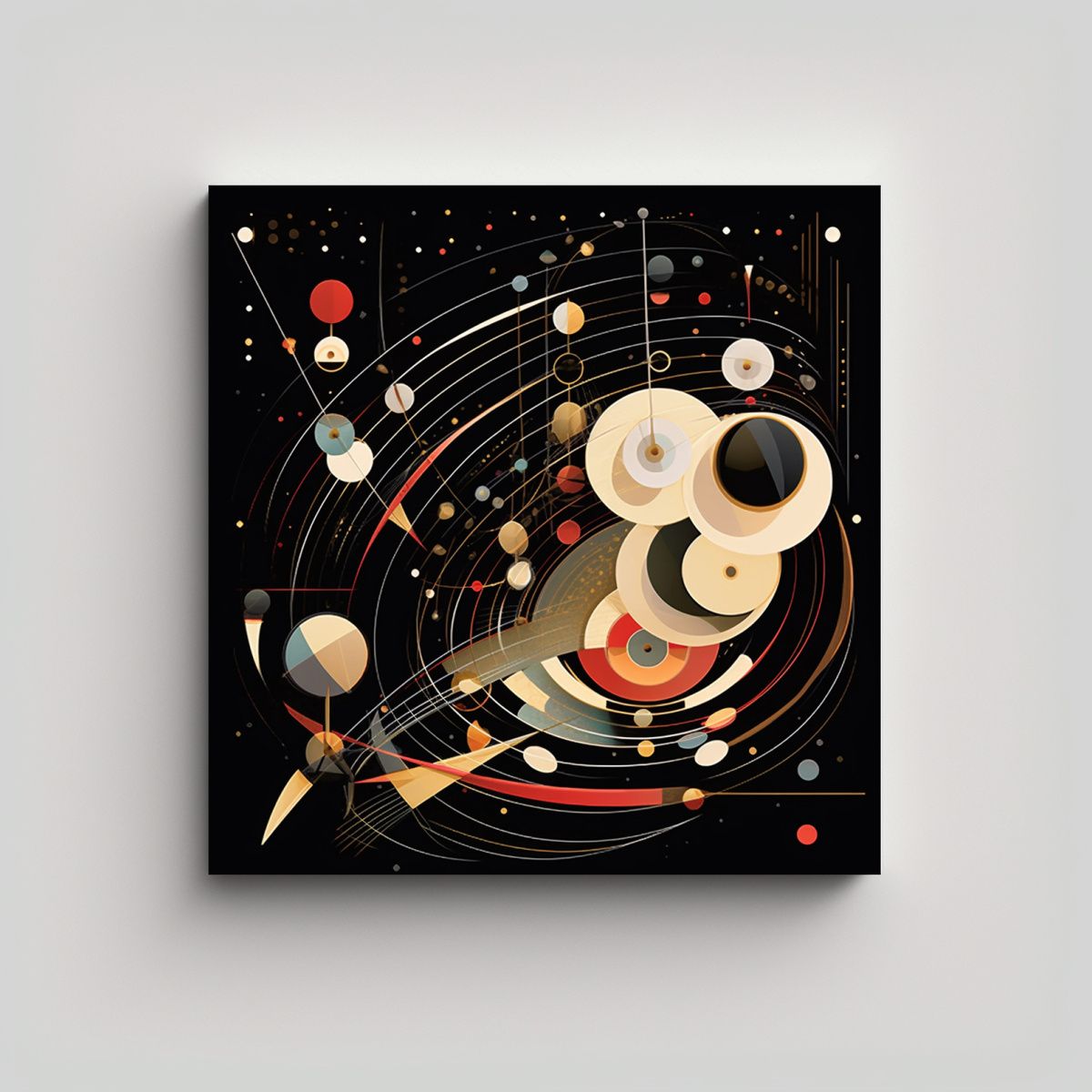 GENERICO - Pintura Decorativa De Lienzo De Tela Con 70x70 Cm