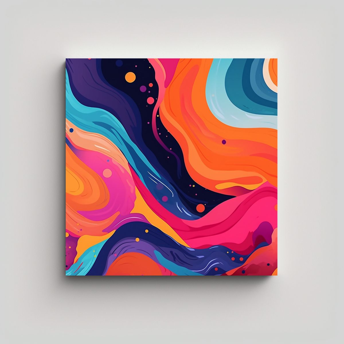 GENERICO - Banner Estético De Alta Calidad Con Composición 60x60 Cm