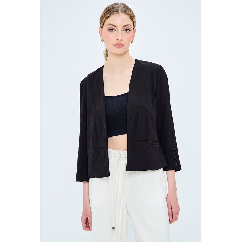 IO - Chaqueta Negro Mujer Io