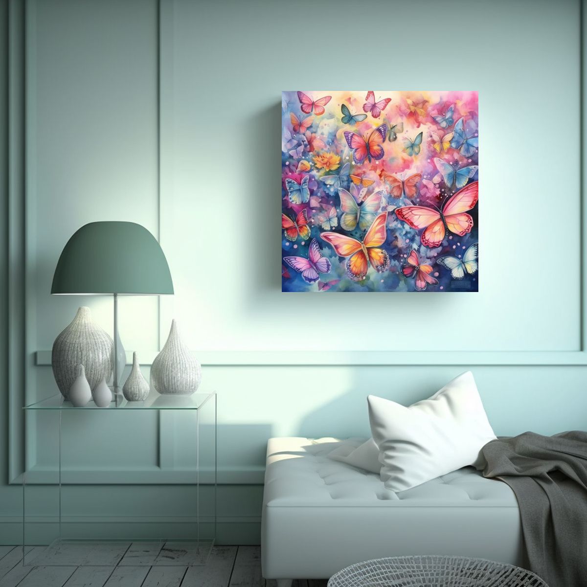 GENERICO - Pinturas Decorativas De Arte Vanguardia Con 90x90 Cm