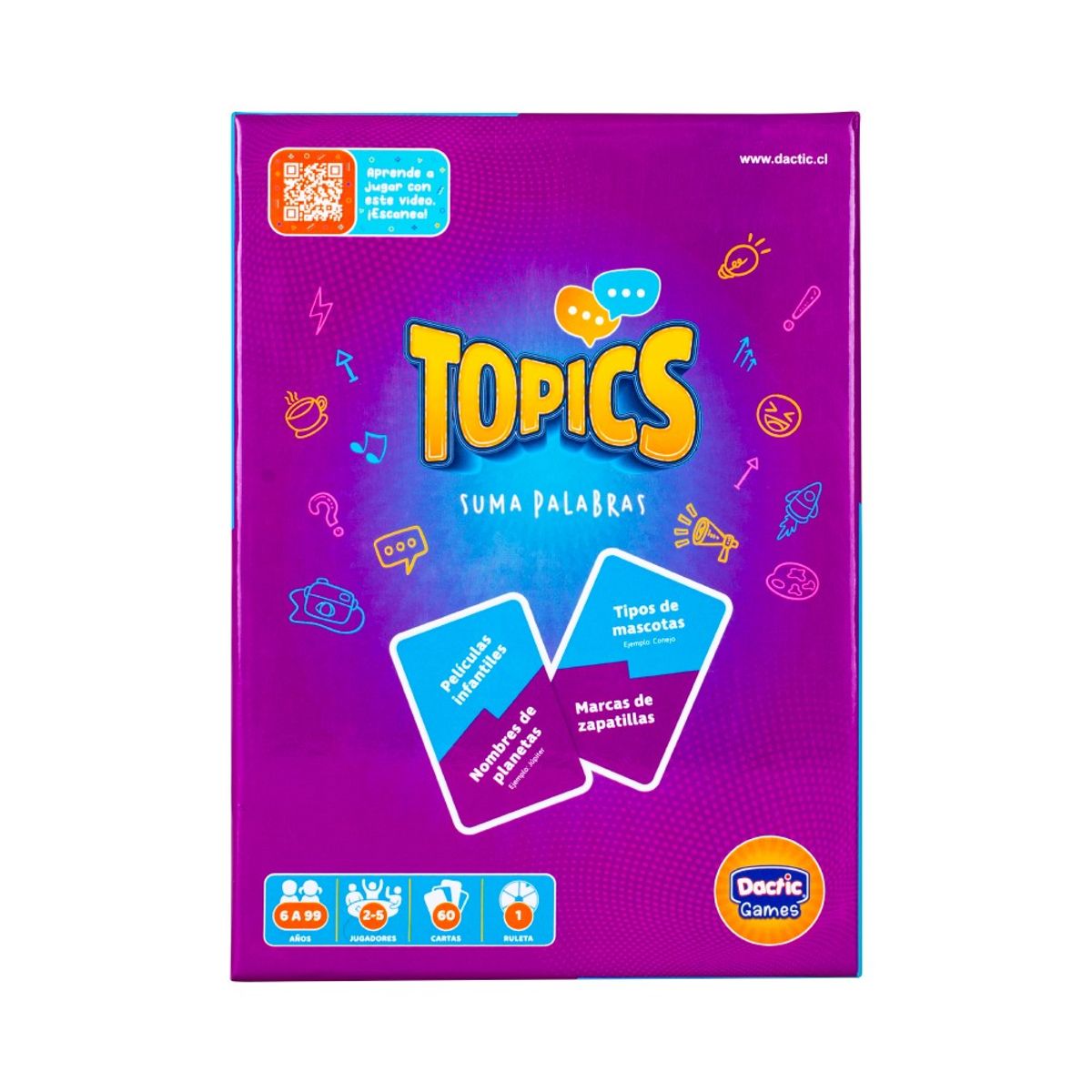 DACTIC - Juego   Topics   Dactic