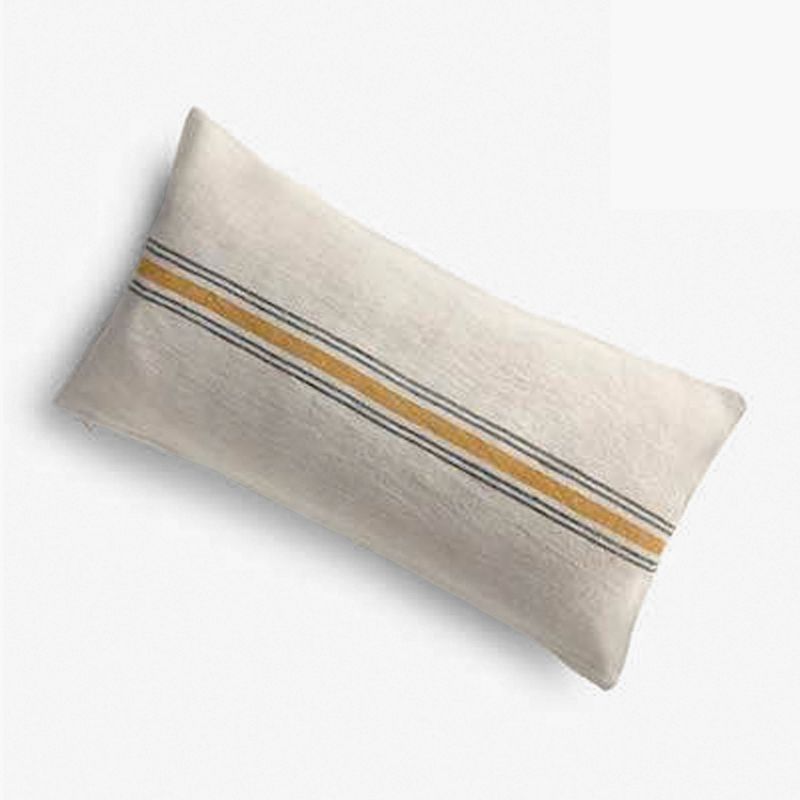 CALMA HOUSE - Funda Cojin Golfet 30x60 Mostaza Form