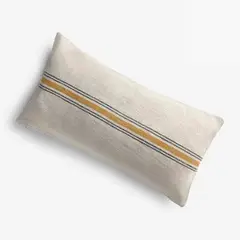 CALMA HOUSE - Funda Cojin Golfet 30x60 Mostaza Form