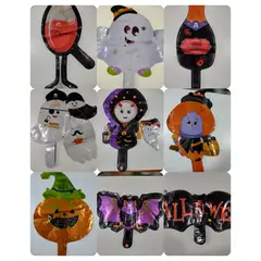 GENERICO - Pack Globos Metálicos Halloween 50unds