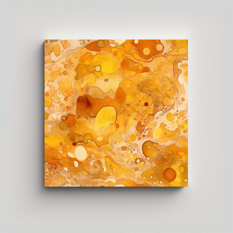 GENERICO - Lienzo De Tela Con Patrón Creativo De Tonos 80x80 Cm