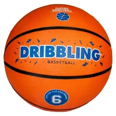 DRB - Balón Básquetbol Goma Naranjo N°6