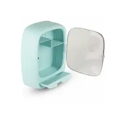 IMPORTCLICK - Organizador Cosmetiquero Maquillaje Perfumes Celeste - Celeste