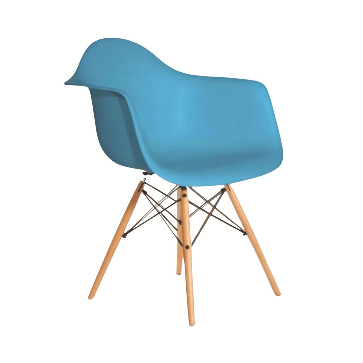 IMPORTCLICK - Silla Comedor Eames Hogar Butaca Estructura  Turquesa