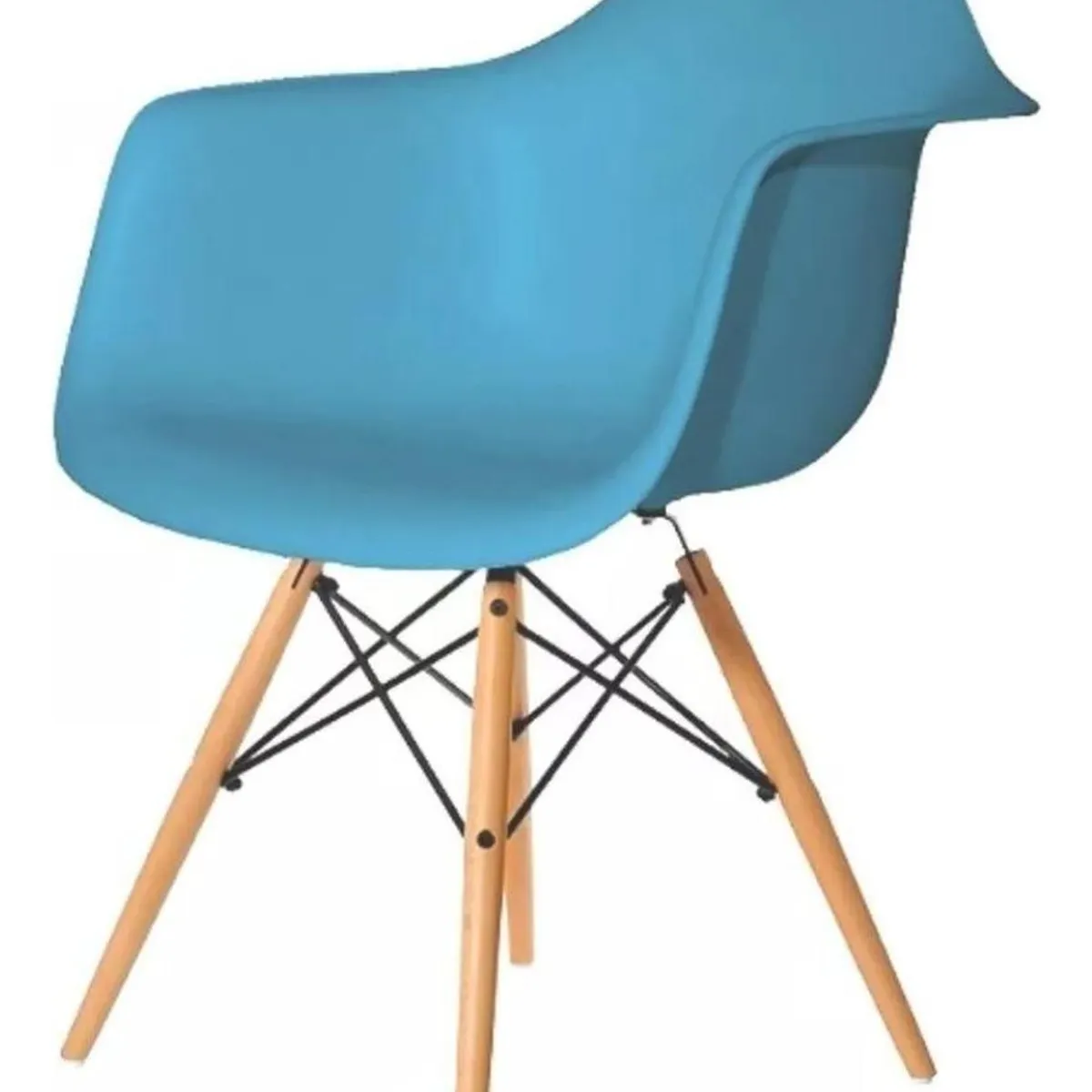 IMPORTCLICK - Silla Comedor Eames Hogar Butaca Estructura  Turquesa
