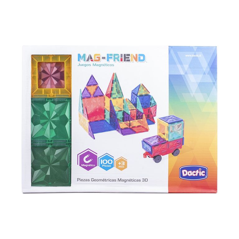 Pieza Geometrica Magnetica 3D 100 u MAG-FRIEND