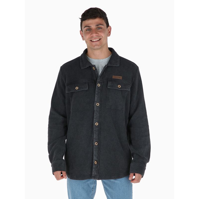 BUFFALO CHILE - Camisa Cañi Negro Hombre