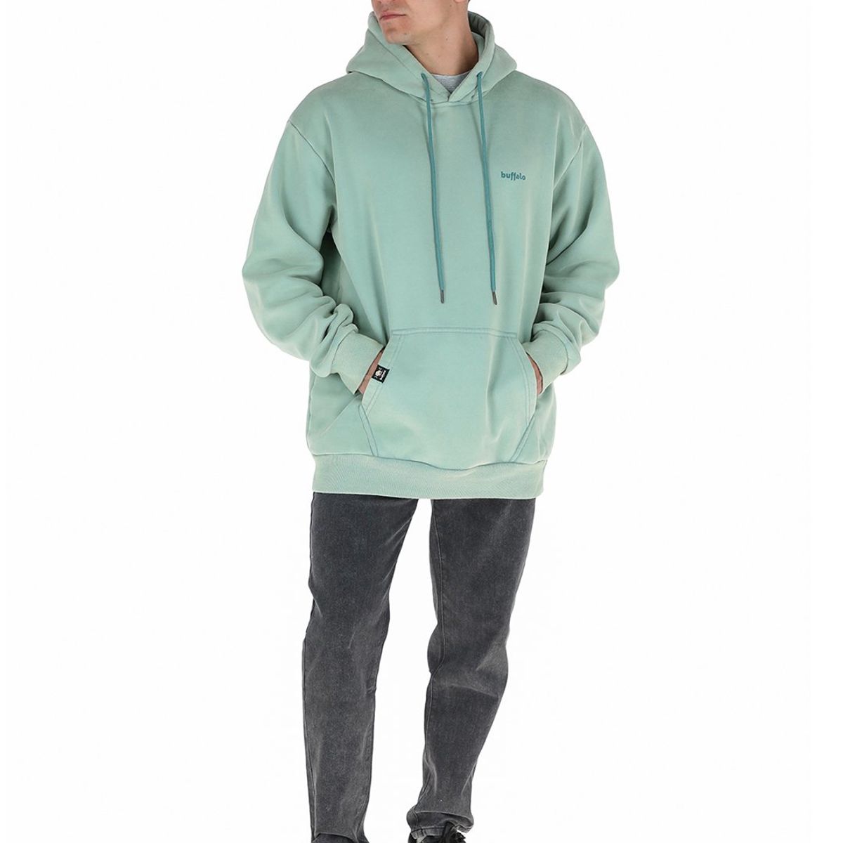 BUFFALO CHILE - Poleron Aurum Celeste Hombre