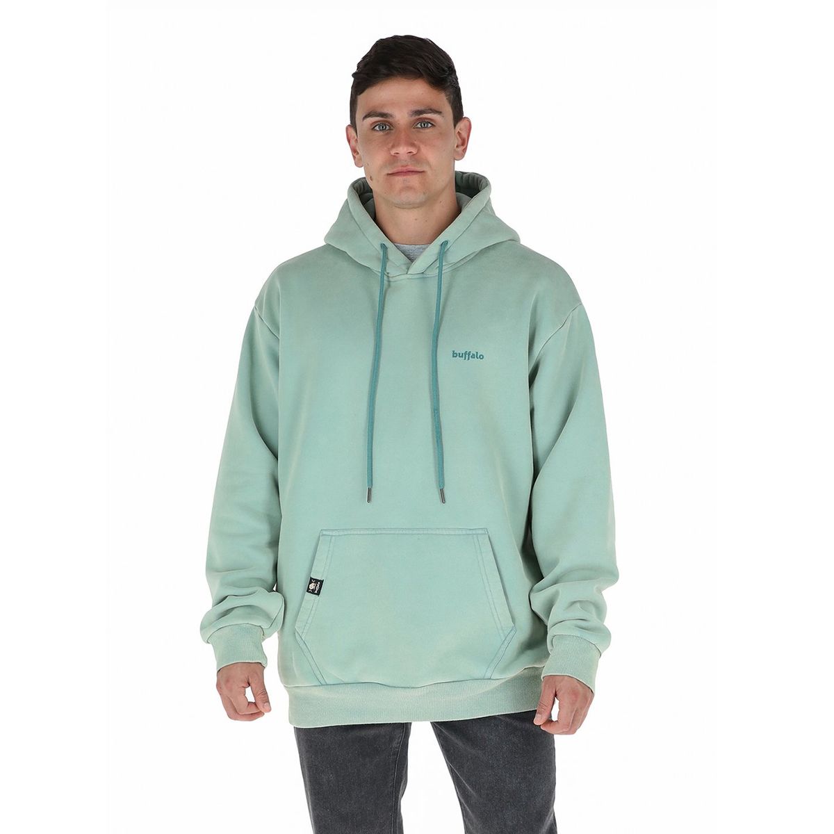 BUFFALO CHILE - Poleron Aurum Celeste Hombre