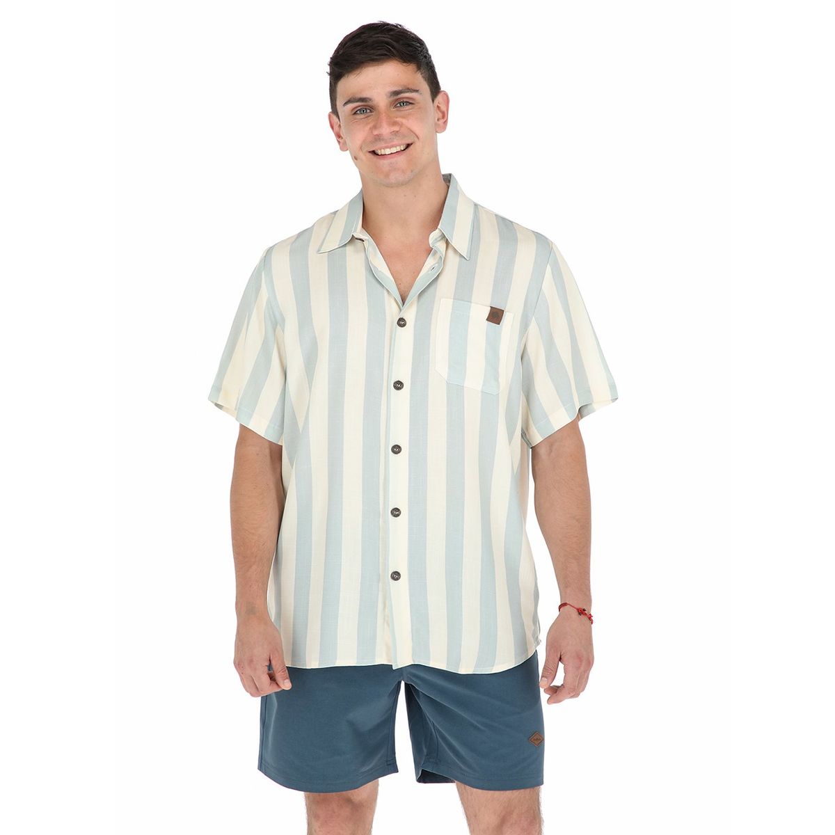 BUFFALO CHILE - Guayabera Opal Beige Hombre