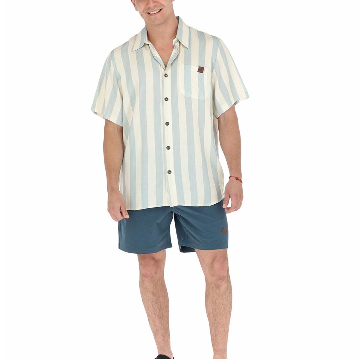 BUFFALO CHILE - Guayabera Opal Beige Hombre