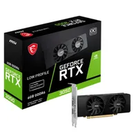 Tarjeta de Video - GeForce RTX 3050 LP 6G OC - 6 GB (Low Profile)