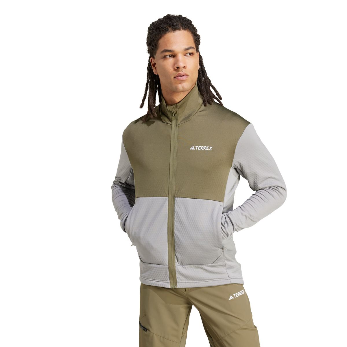 ADIDAS - Chaqueta Terrex Multi Light Cierre Frontal Felpa