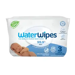 WATER WIPES - Pack Toallitas húmedas WaterWipes 3x60 uns