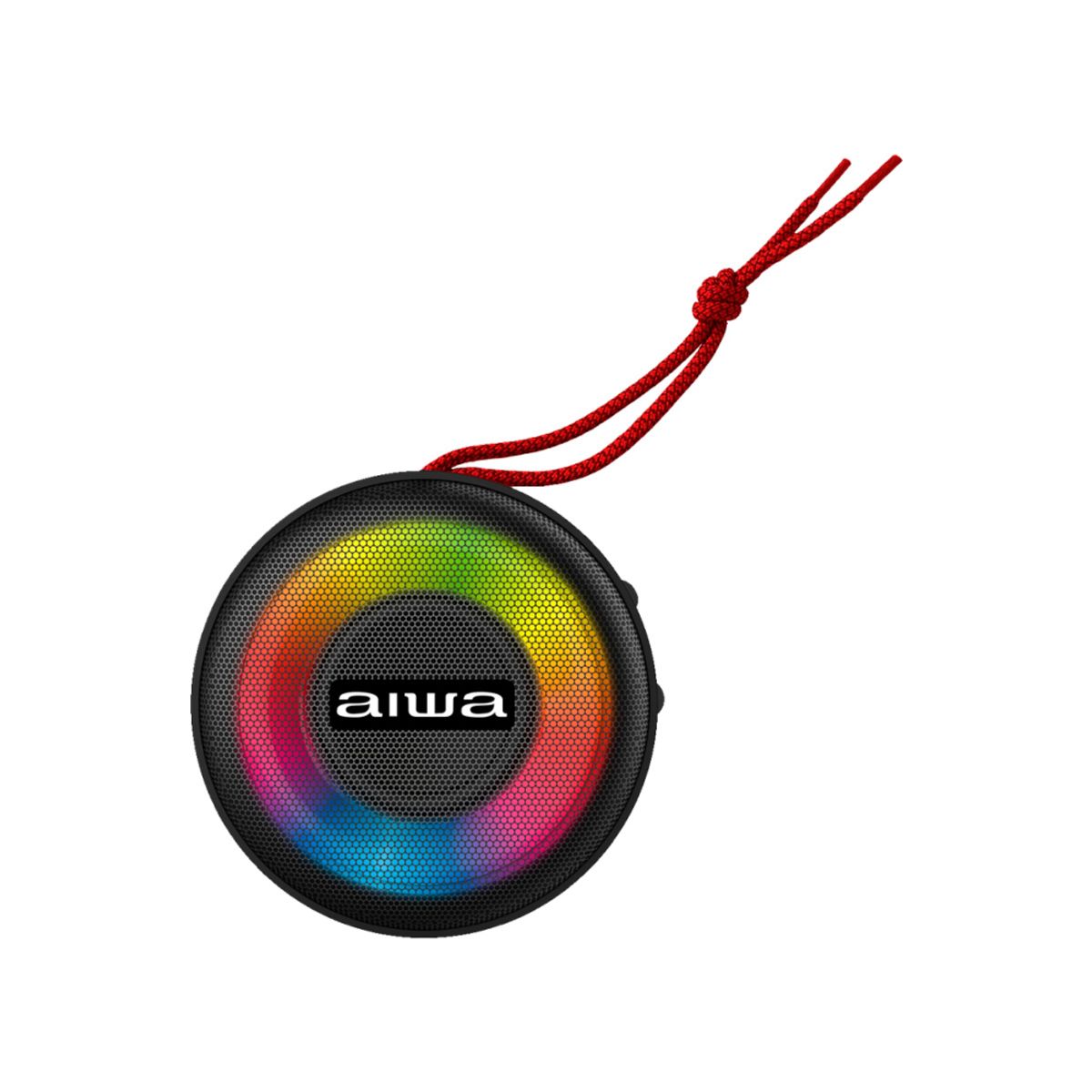 AIWA - Parlante Portátil Aiwa Bluetooth 10W IPX6 Iluminado AWSJ216