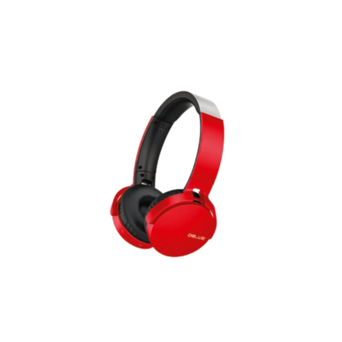 DBLUE - Audífonos Bluetooth Extrabass Color Rojo - SC