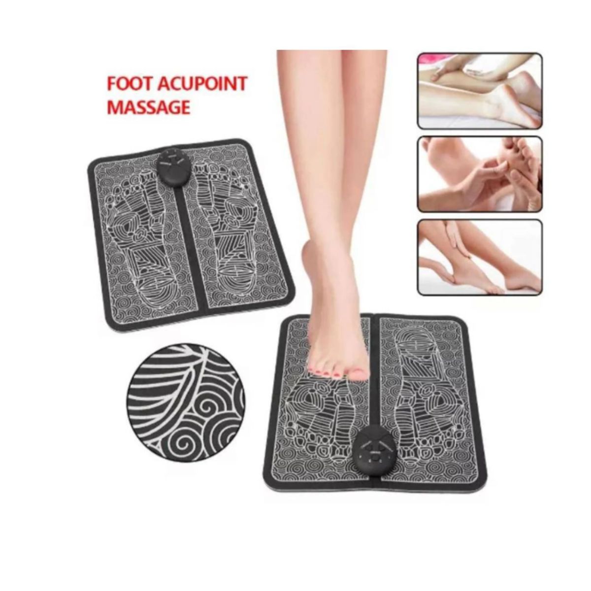 GENERICO - Estimulador Muscular Portátil Masajeador De Pies Eléctrico