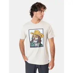 VOLCOM - Polera MC Cosmic Rodeo Café Hombre - Café