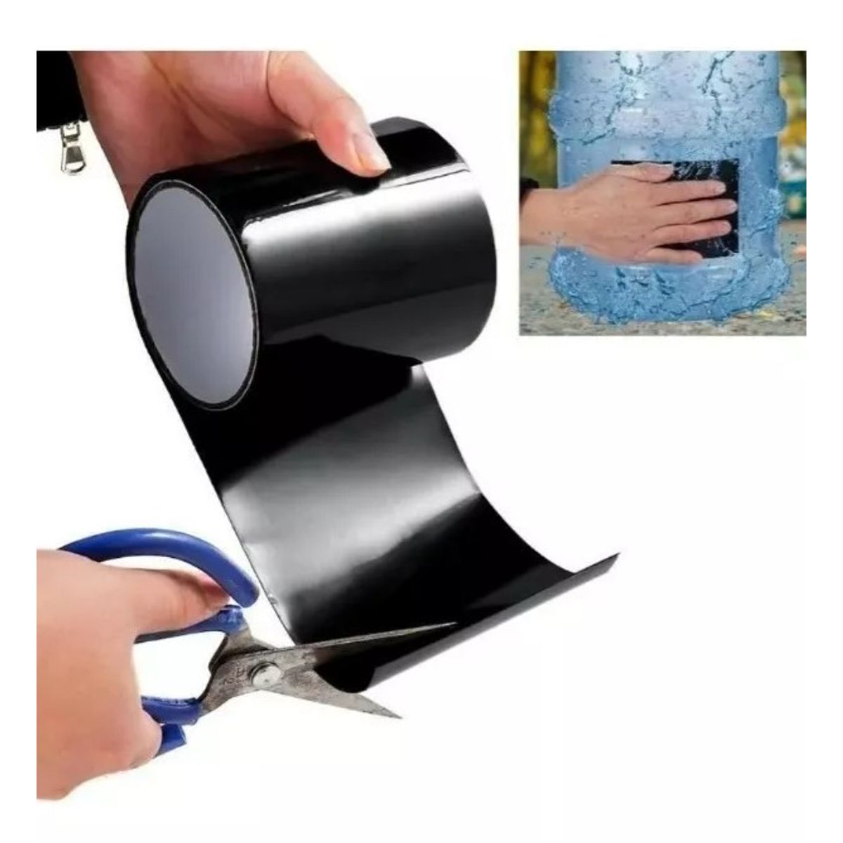 GENERICO - Cinta Adhesiva Para Fugas De Agua Premium Resistente Al Agua