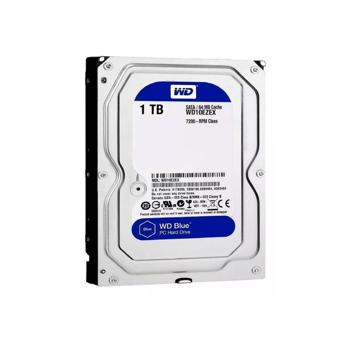 WESTERN DIGITAL - Disco Duro Western Digital Blue 1tb Wd10ezex - Azul