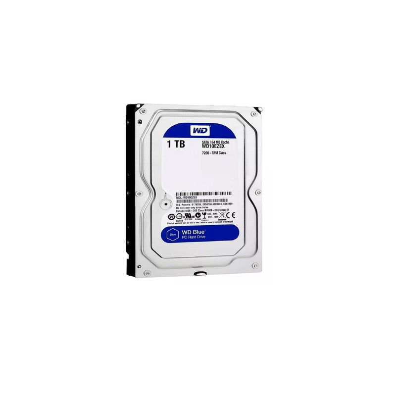 WESTERN DIGITAL - Disco Duro Western Digital Blue 1tb Wd10ezex - Azul