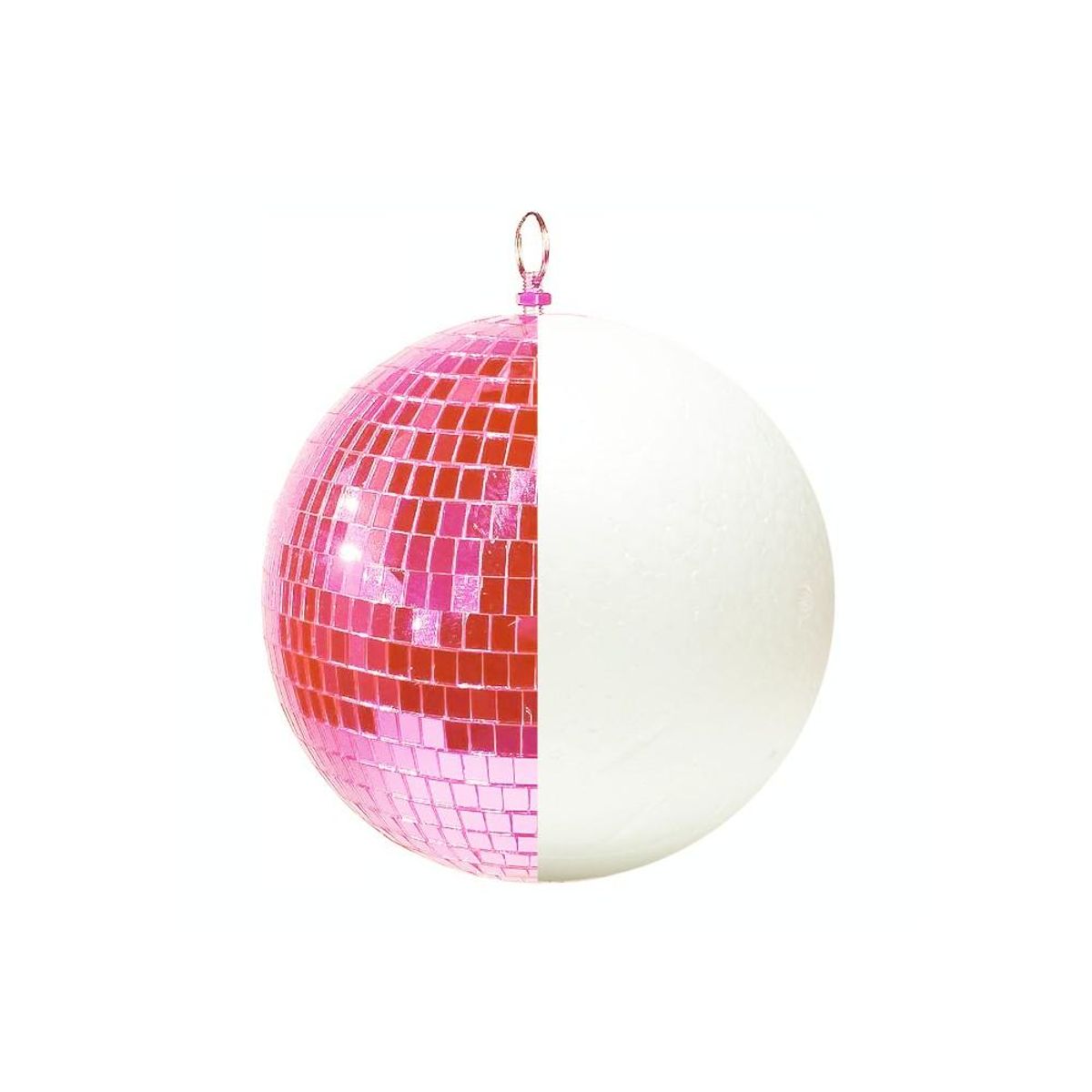 MEKSE - Bola espejo Rosada 16  SL-50 16 MEKSE