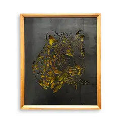 GENERICO - Cuadro Retroiluminado modelo Leopardo