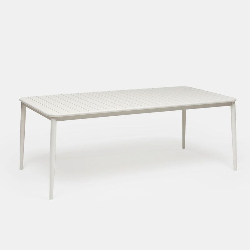MILK - MESA DE COMEDOR TERRAZA FIX BEIGE